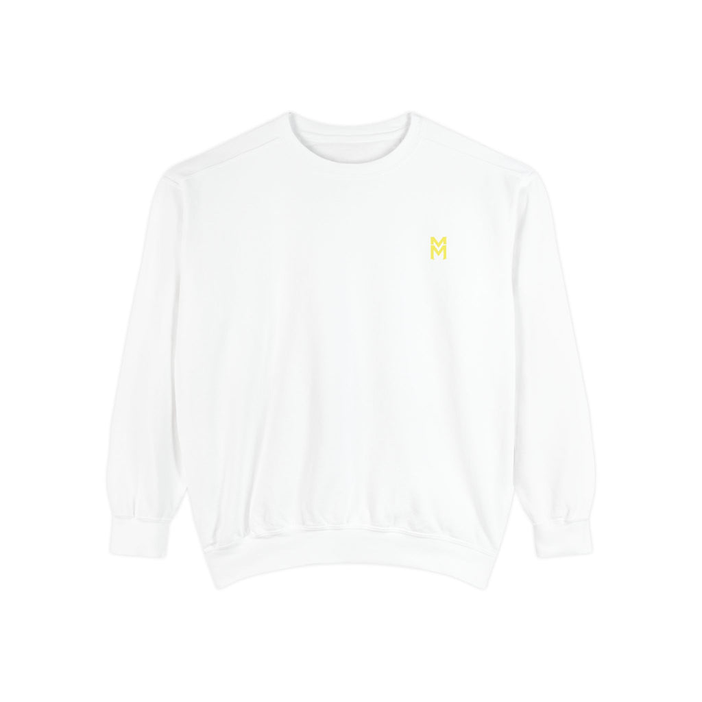 'Fo Shizzle My Nizzle' Yellow Text Crewneck