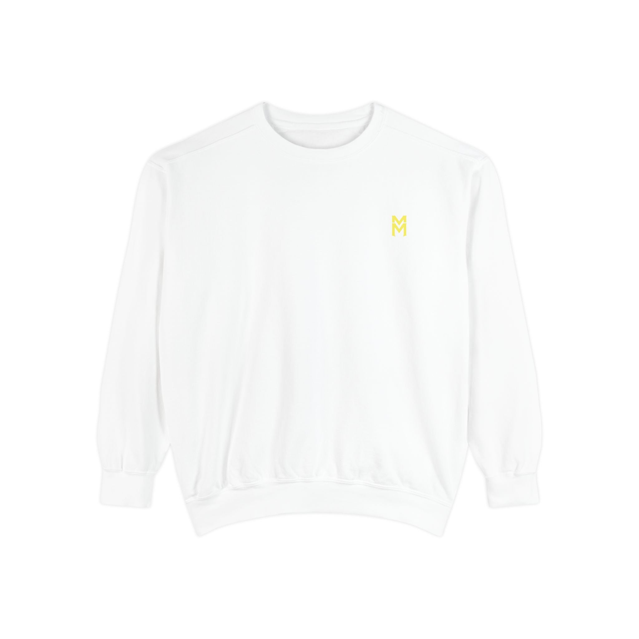 'Fo Shizzle My Nizzle' Yellow Text Crewneck