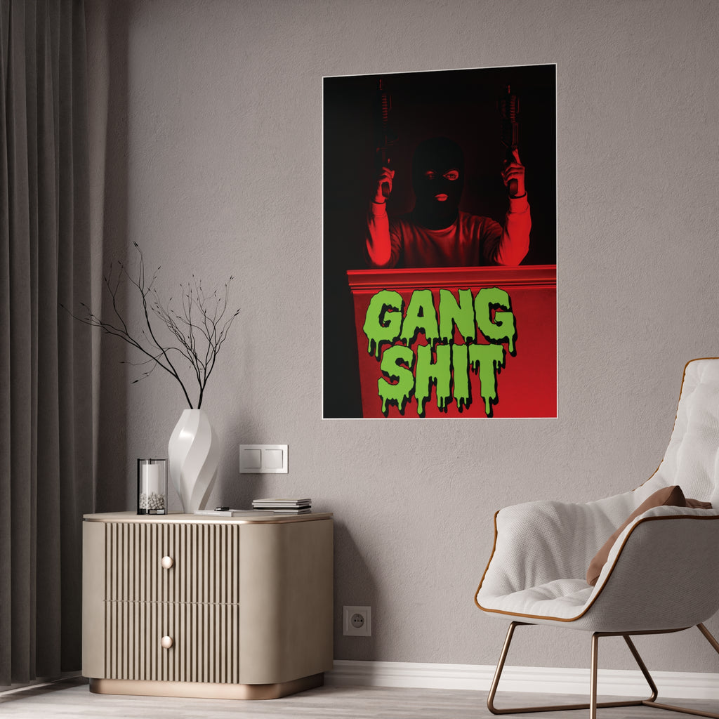 Slimey Gang Shit Poster