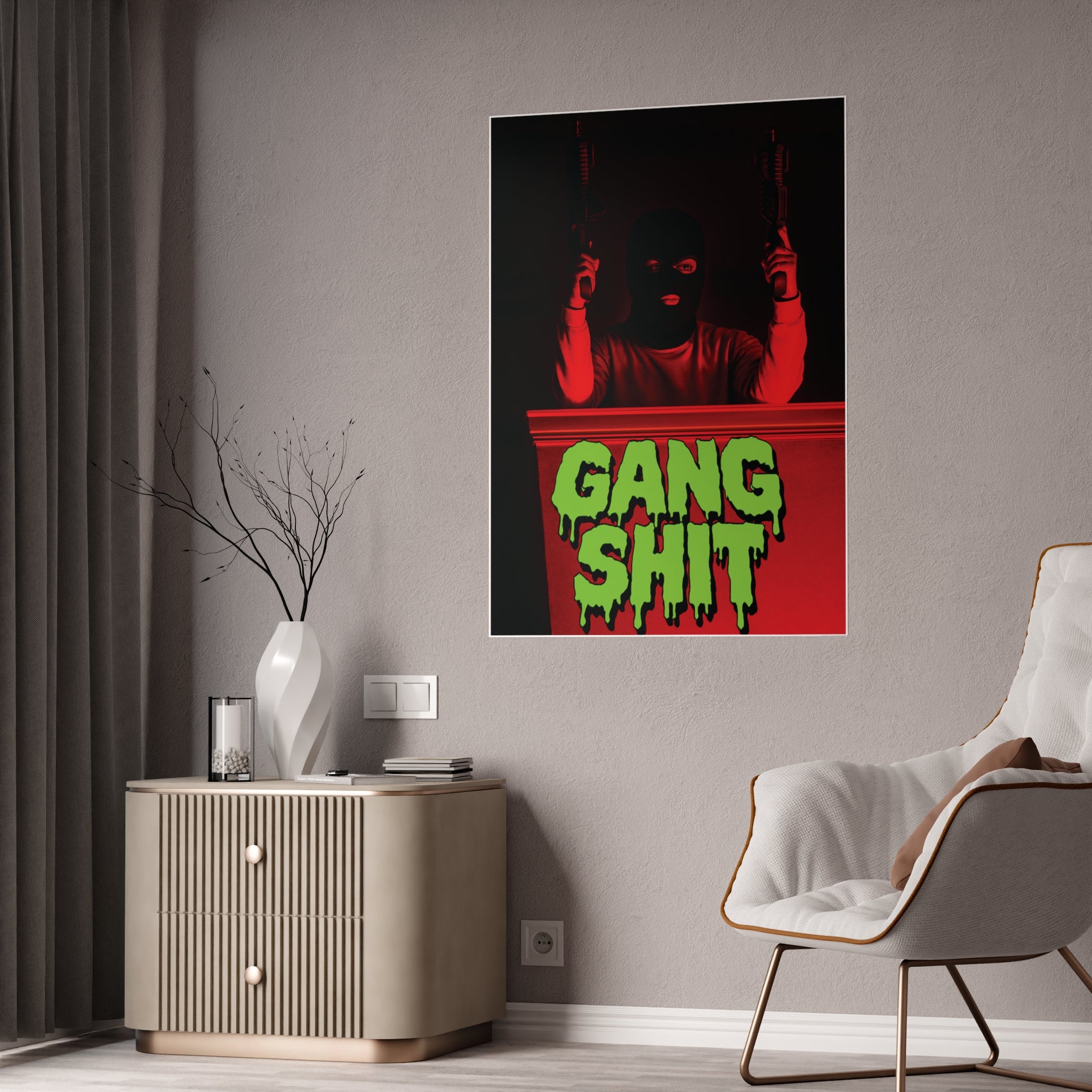 Slimey Gang Shit Poster