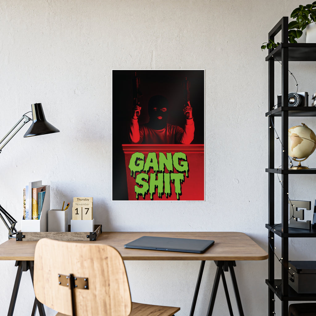 Slimey Gang Shit Poster