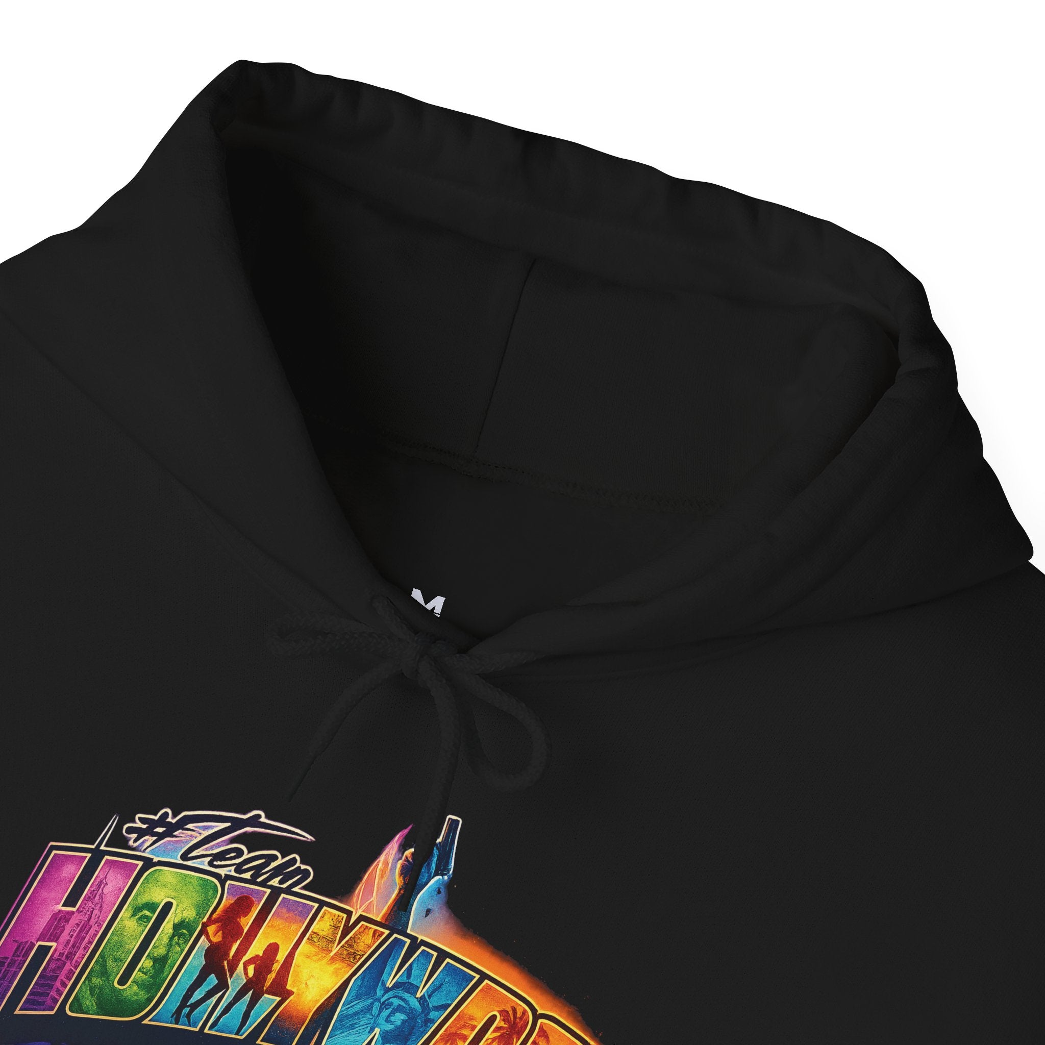"Team Hollywood" Miami Vibes Graphic Hoodie