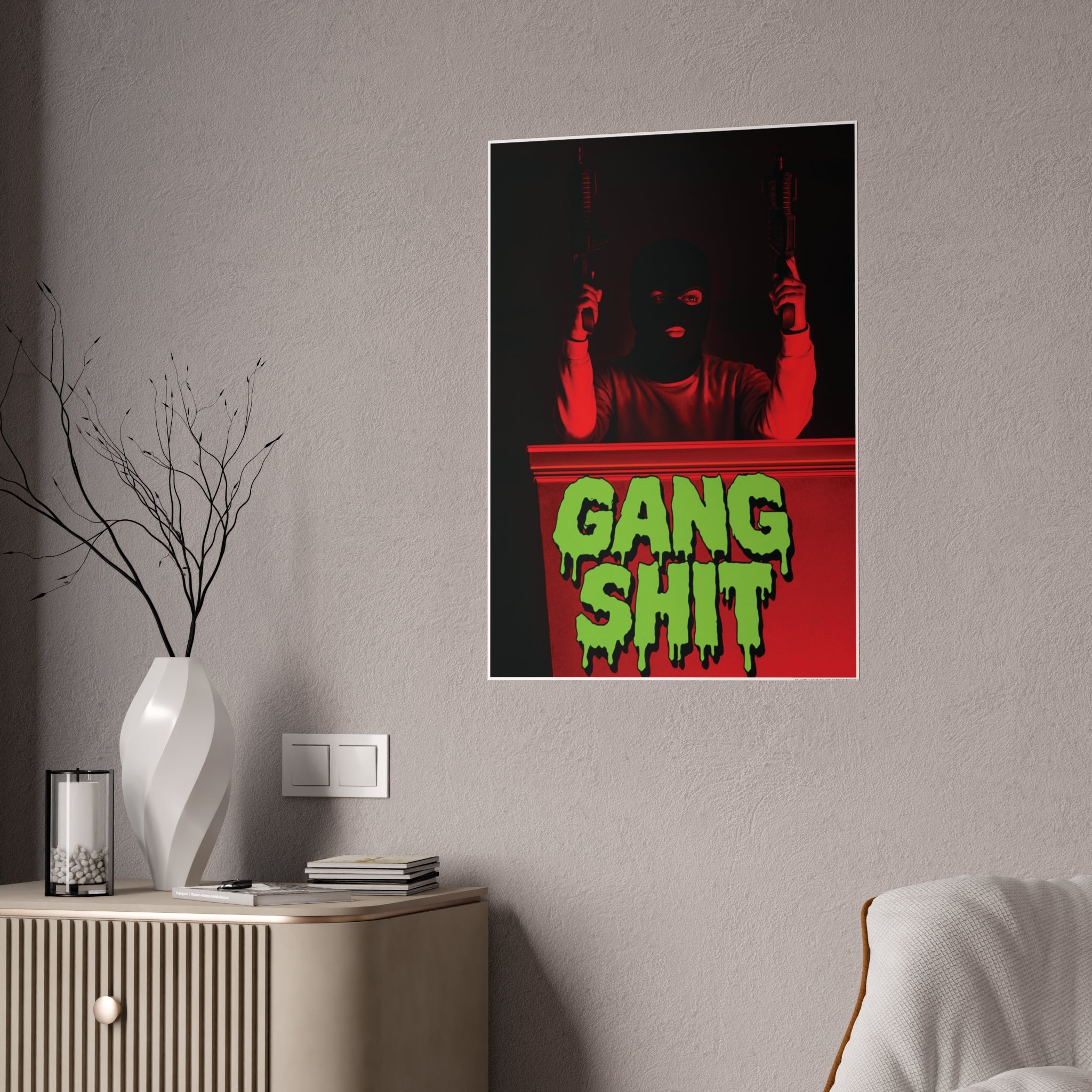 Slimey Gang Shit Poster