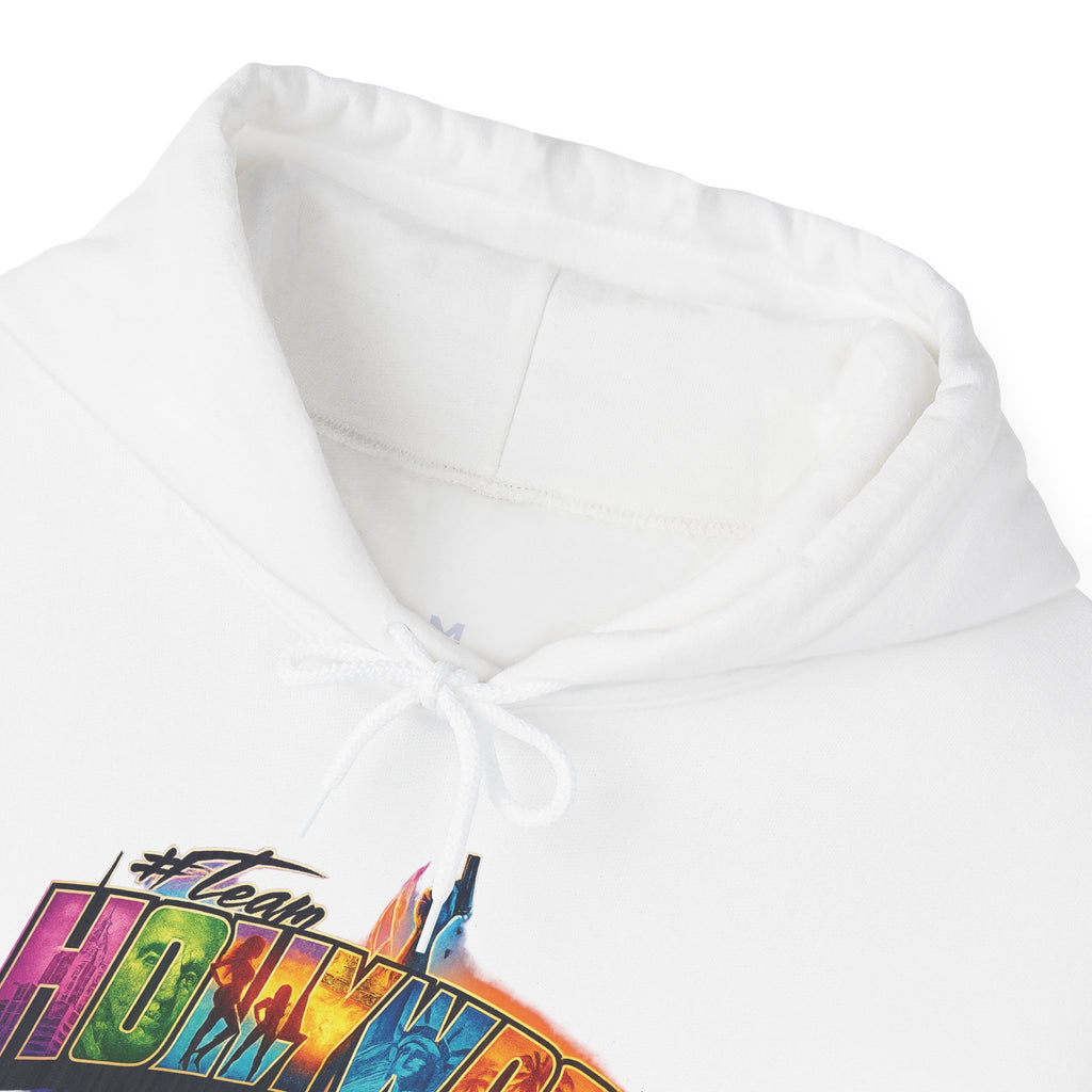 "Team Hollywood" Miami Vibes Graphic Hoodie