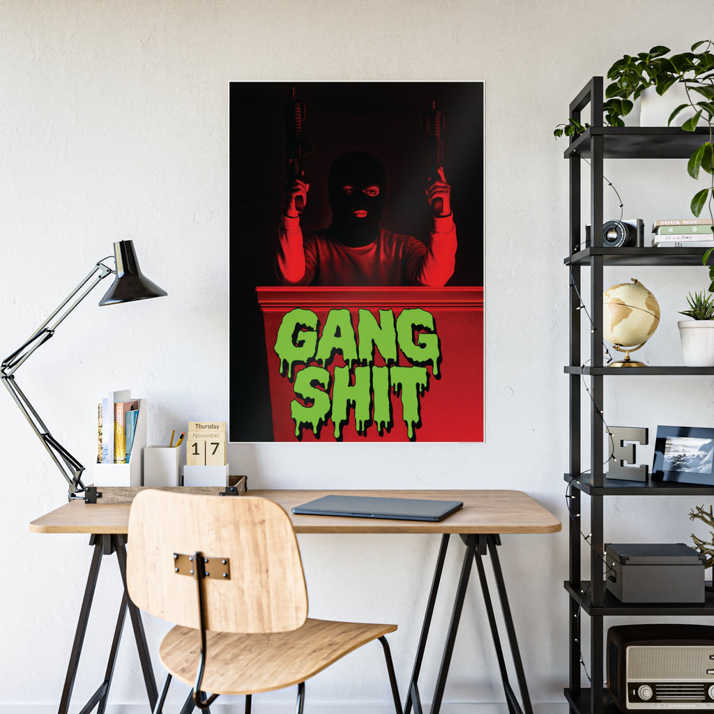 Slimey Gang Shit Poster