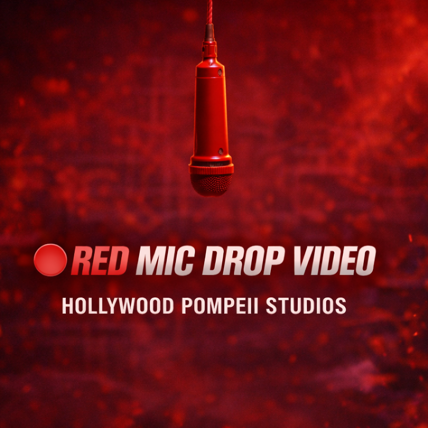 Welcome to Hollywood Red Mic Drop  (Includes Digital Album Download)